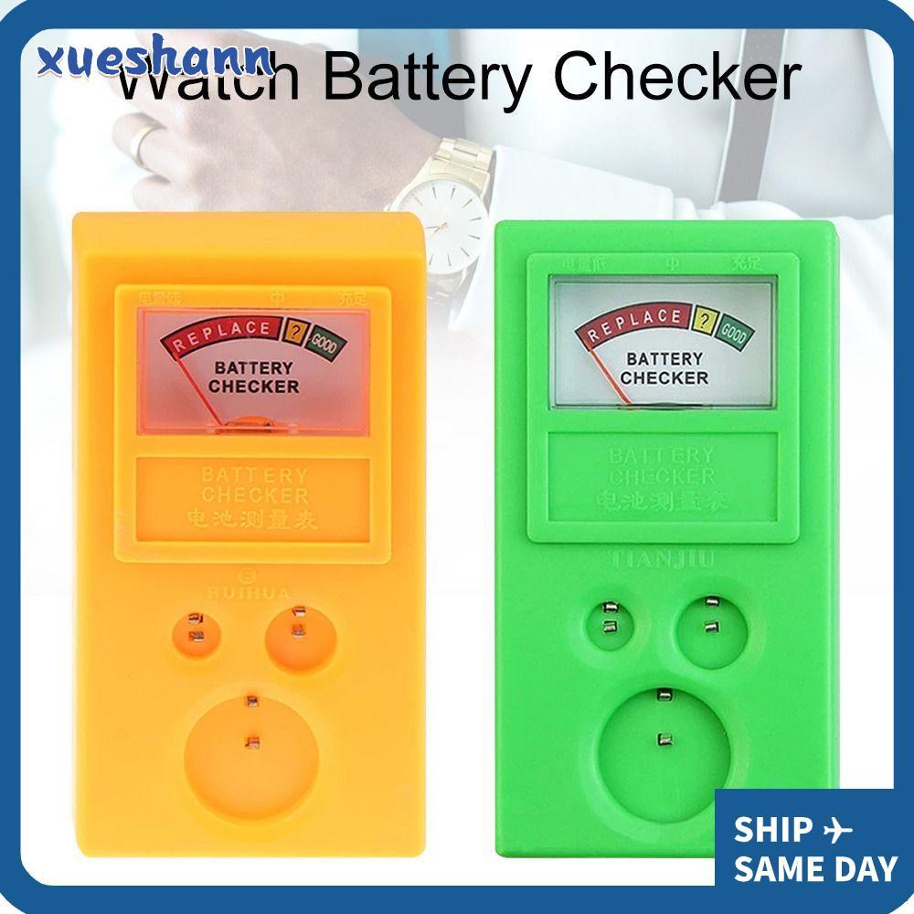 XUESHANN Watch Battery Checker Professional Button Cell Battery Testing ...