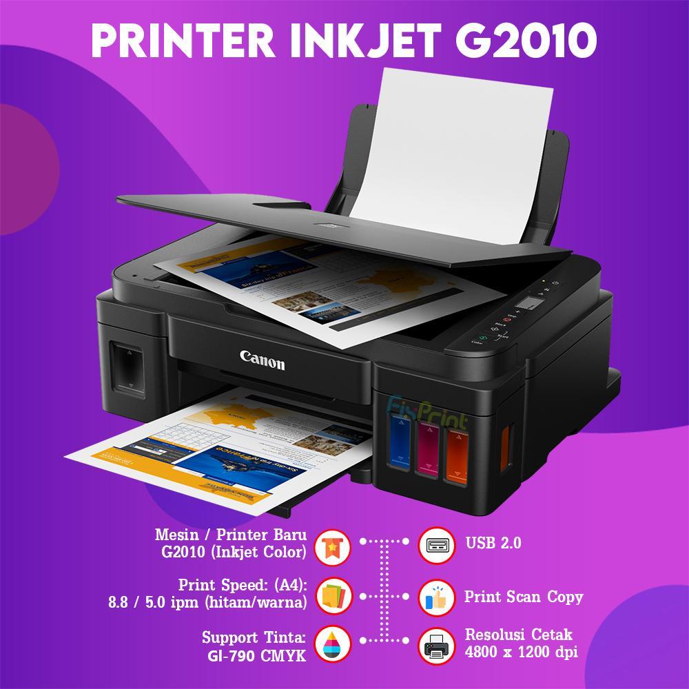 Printer PIXMA Canon G2730 G2010 G2770 Print Scan Copy G4770 Print Scan Copy Fax Lan Wireless - With - Gambar 3