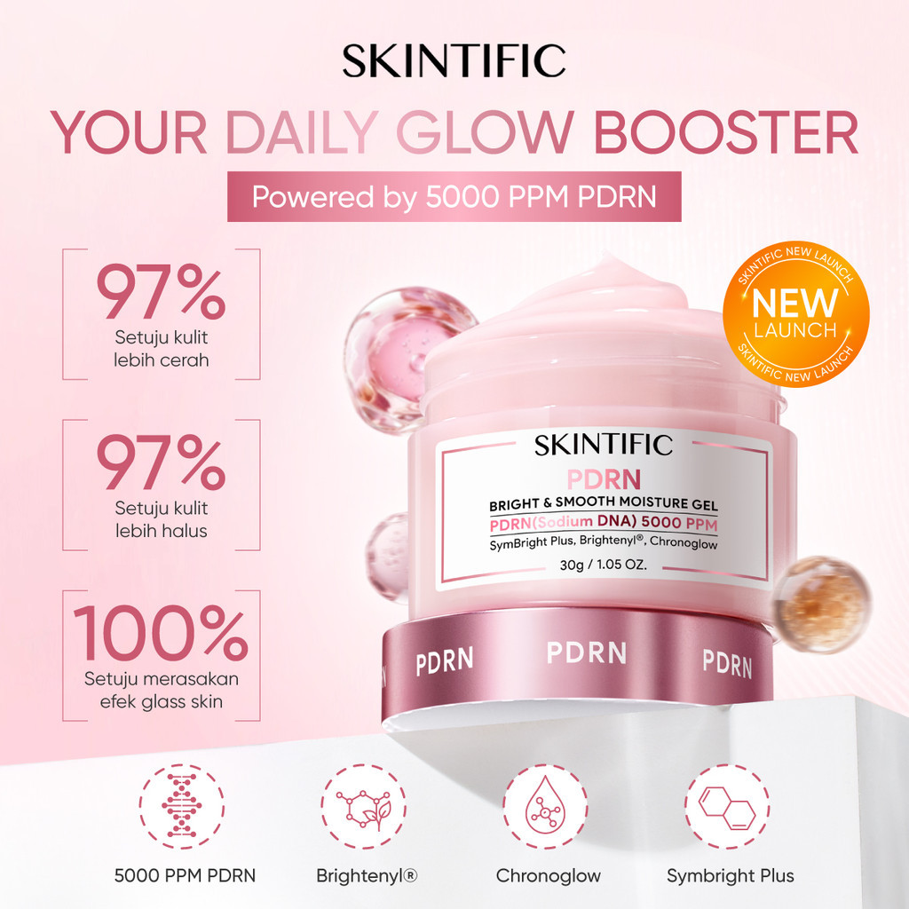PDRN Bright & Smooth Moisturizer 5000 PPM Cream