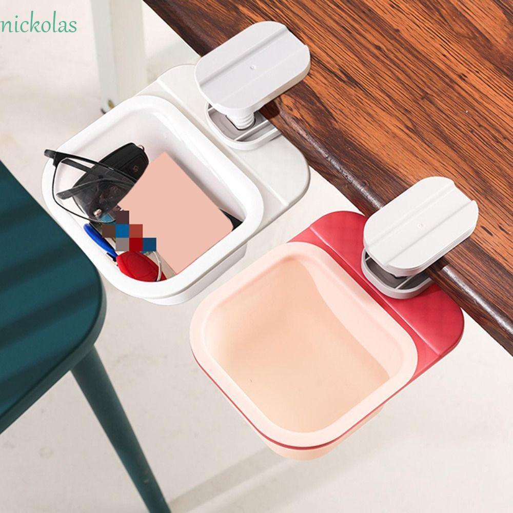 SERIRANIS Trash Tray 1Pcs Plastic Hidden Multifunctional Under Table ...