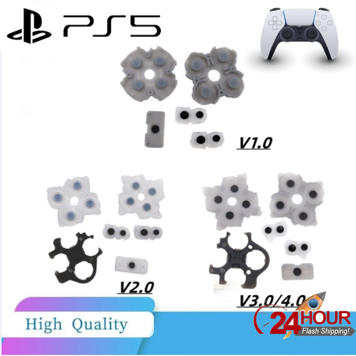 PS5 DS5 Dualsense Controller Use Button Pads V1 V2 V3 Left & Right ...
