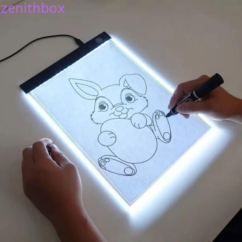 ZENITHBOX LED Copy Board Light Tracing Box, A4/A5 Eye Protection ...