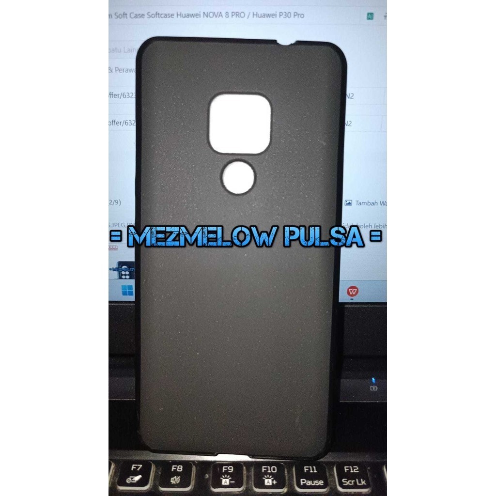 Case Hape Silicone Softcase Casing Caseng HUAWEI MATE 20 BIASA - Gambar 2