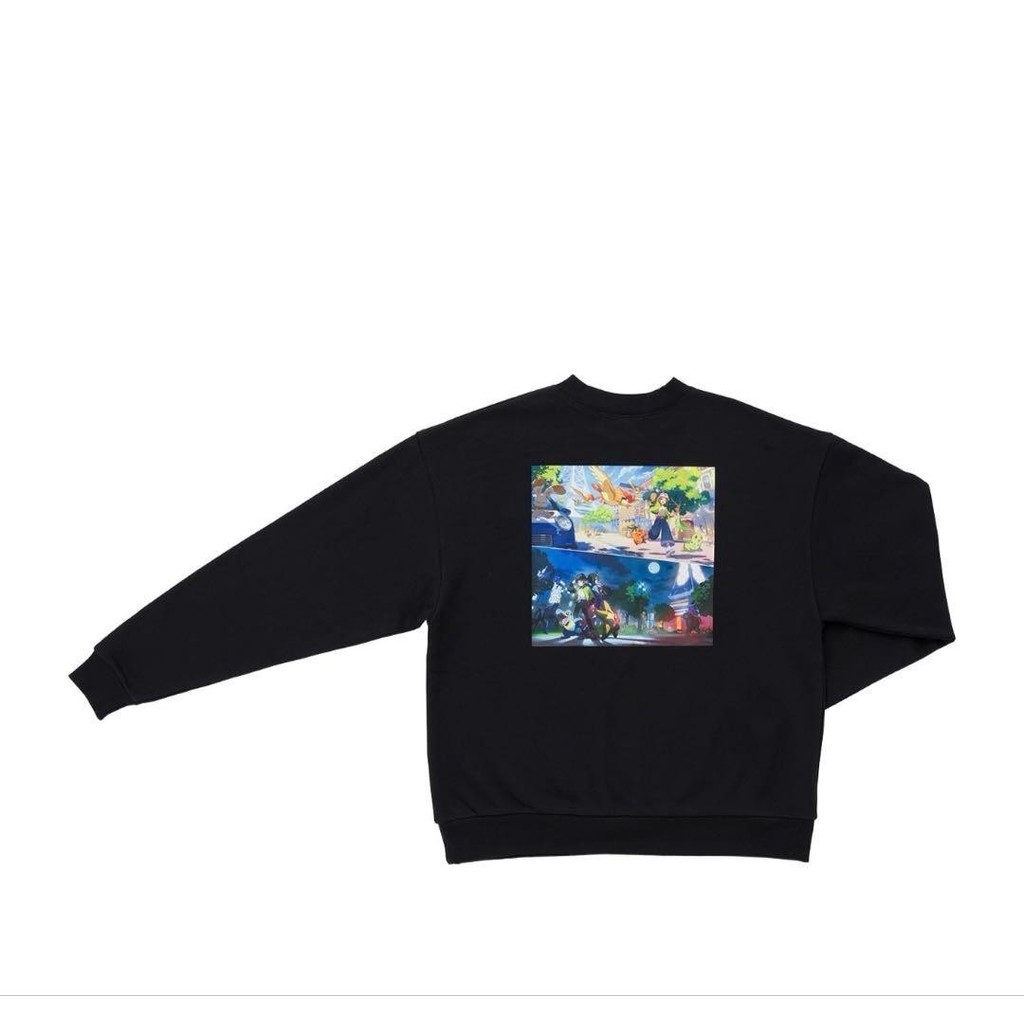 Pokemon Legends ZA Graphic Print Black Sweatshirt | Shopee Singapore
