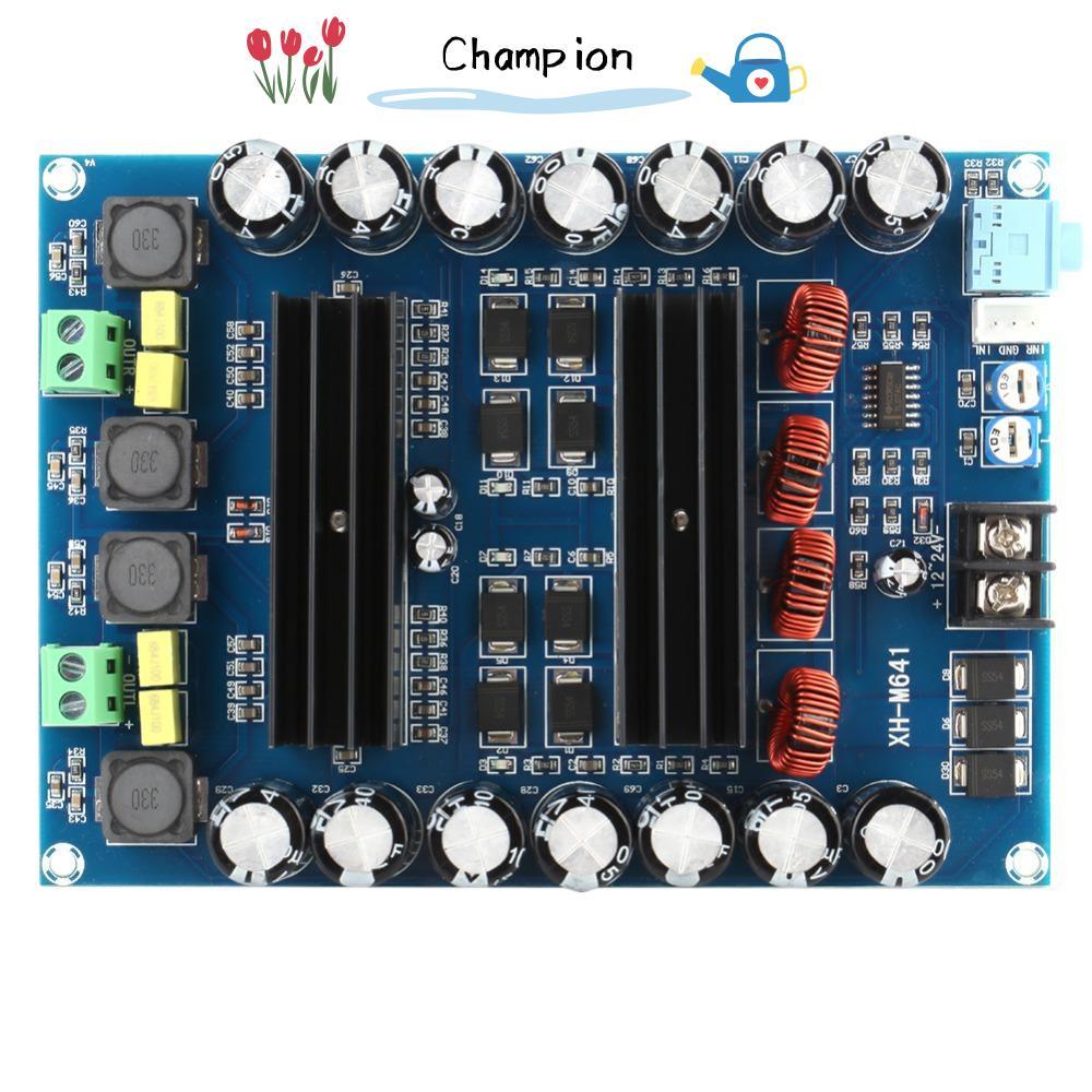 CHAMPIONO Audio Amplifier Board, Stereo Output DC 12-24V TPA3116D2 ...