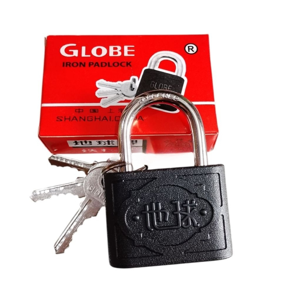 Gembok Hitam Globe / Gembok Rumah Gembok Pintu Hitam Globe - Gambar 3