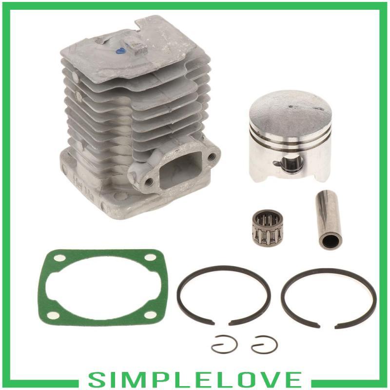 [Simple] Engine Barrel Cylinder Block Bore 44mm Cylinder 12mm Piston ...