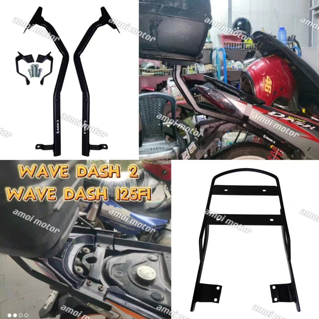 WAVE DASH 1 DASH 2 DASH V1 V2 WAVE DASH 125 Fi MONORACK J TOP BOX RACK ...