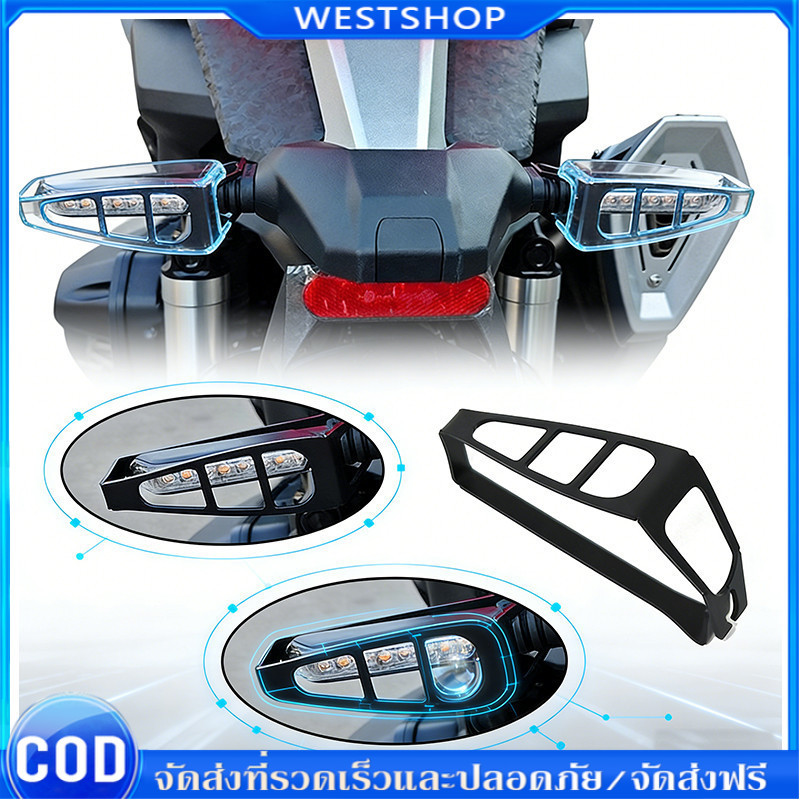 Turn Signal Cover Set Metal Frame For ZONTES 368G/368A Helps Protect ...