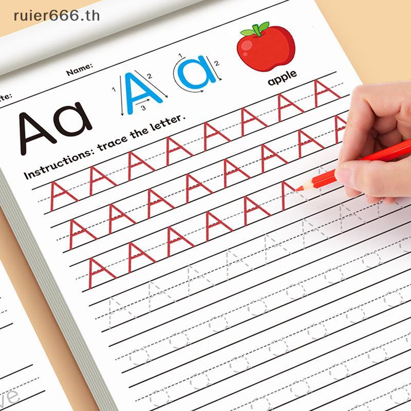 ruier 26 Alphabet Practicing Uppercase And Lowercase Letters English ...
