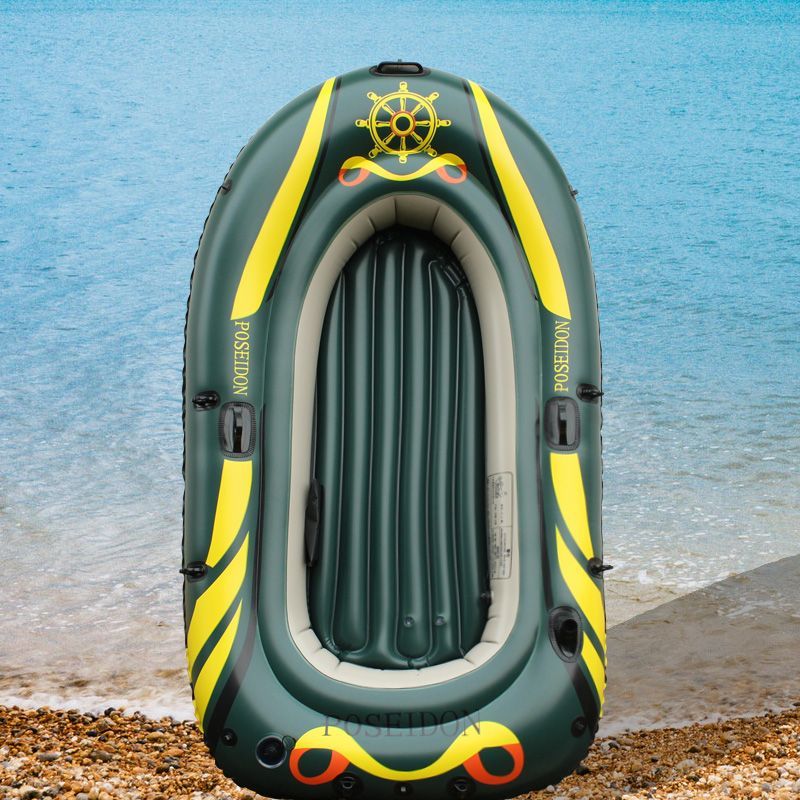 Inflatable Boat, Swimming Pool Lake Float Raft for Adults, Portable ...