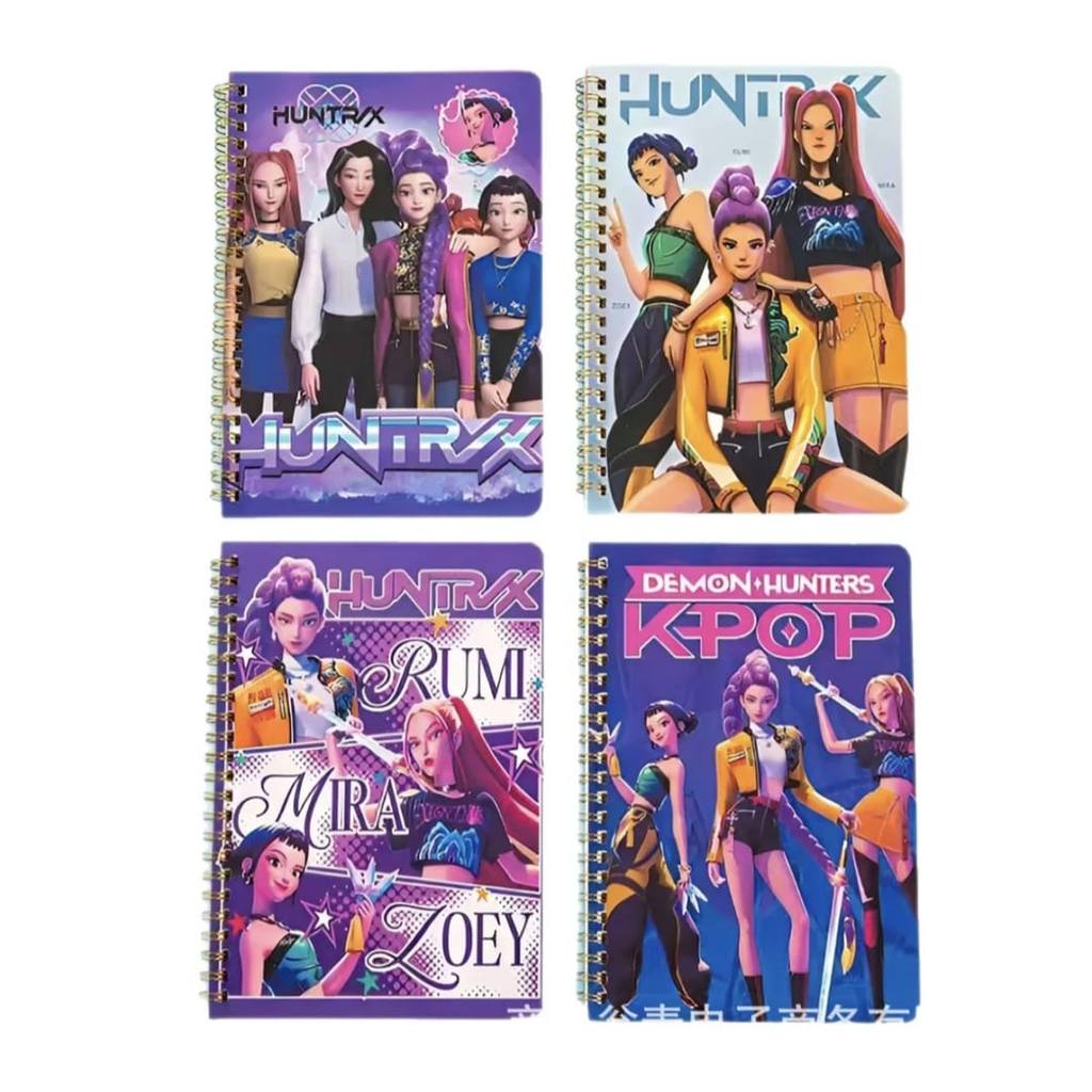 Demon Hunter Character A5 Ring notebook Single Lined notebooks (random ...
