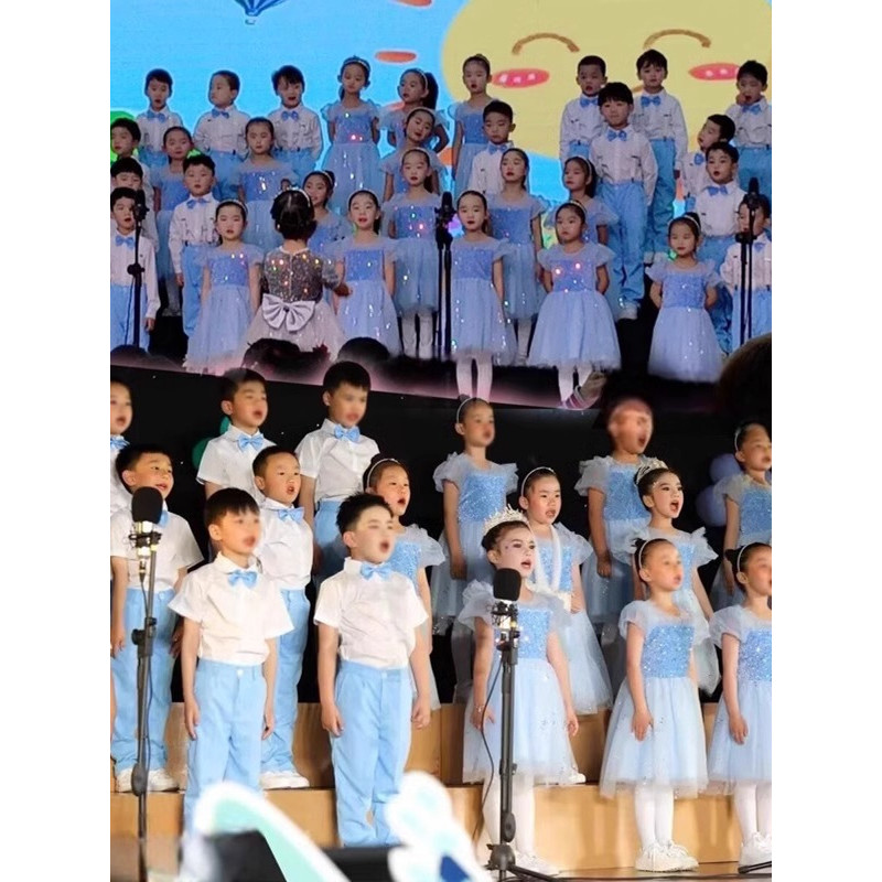 Children Recitation Chorus Costumes Elementary School Students Dance ...