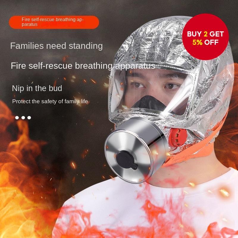 One Piece Emergency Escape Masks Can Protect Against Toxic Gases, Smoke ...