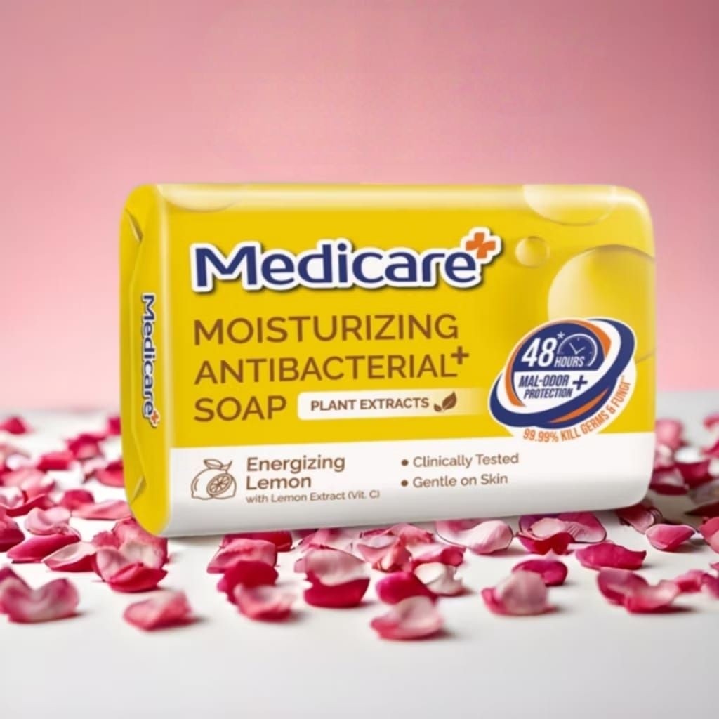 Medicare Sabun Mandi Batang Anti Bacterial 80 gr - Gambar 4