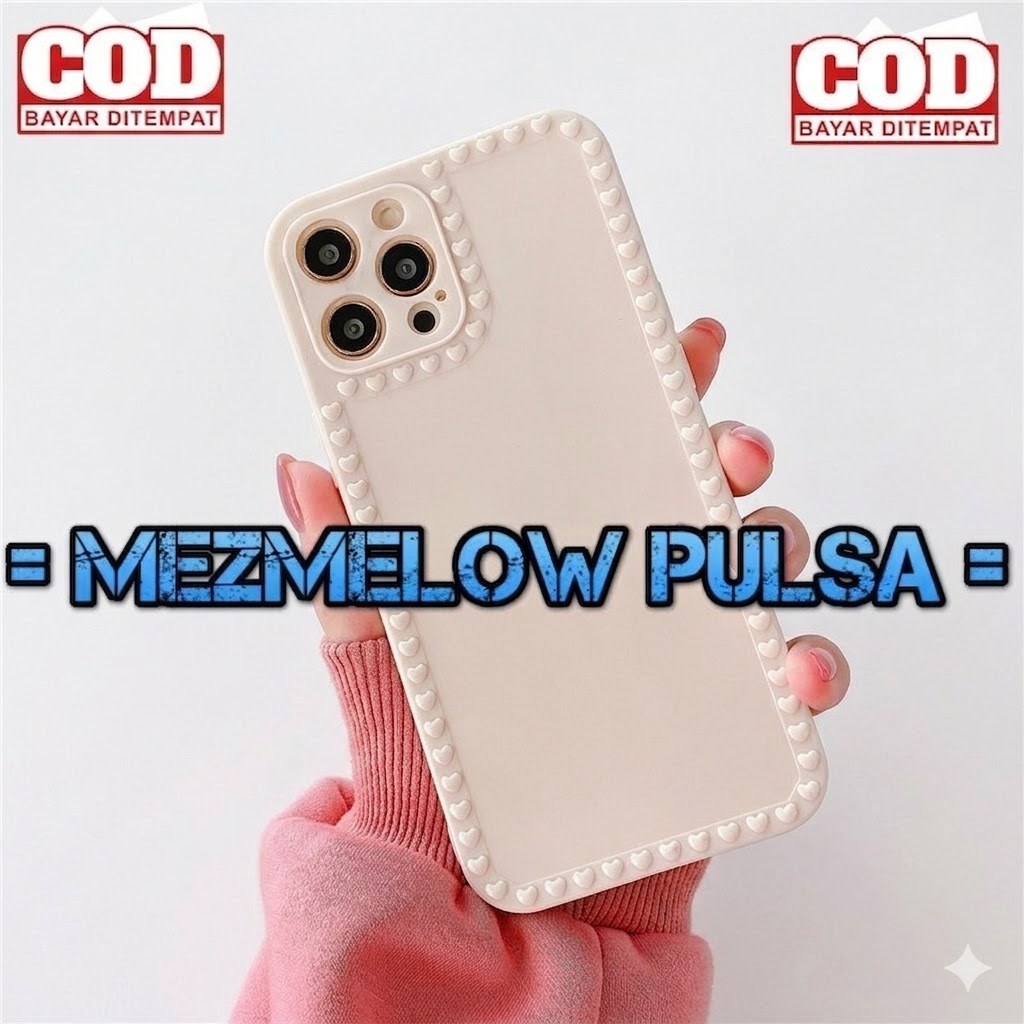 Silikon Glossy TPU Caseng Soft Case Softcase Love Frame Case IPHONE 12 MINI - Gambar 2