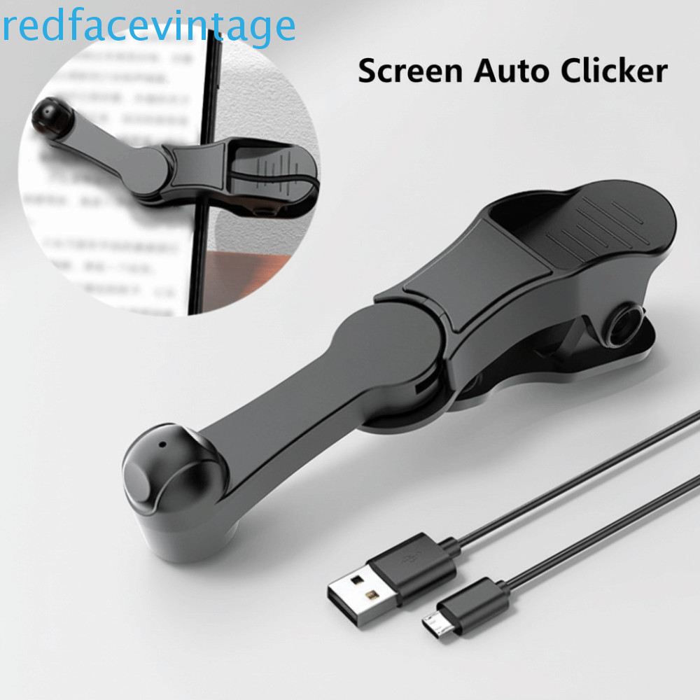 REDFACEVINTAGE Screen Auto Clicker, Continuous USB Interface Auto ...