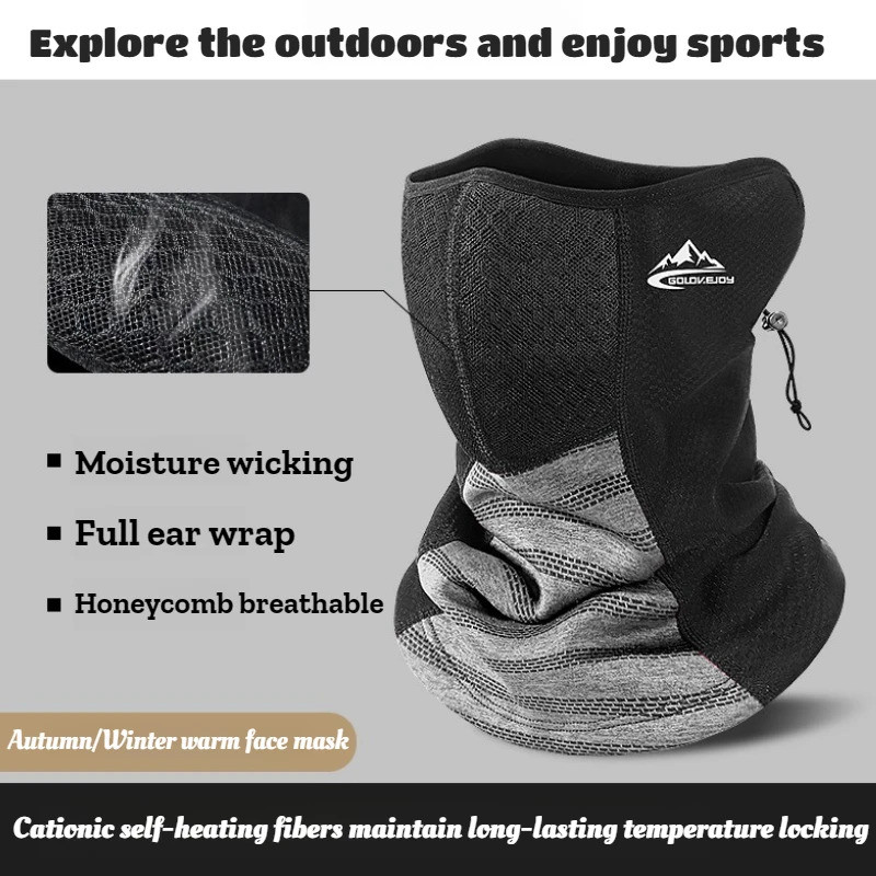 Winter Windproof Balaclava Face Mask Thermal Fleece Cycling Ski Mask ...