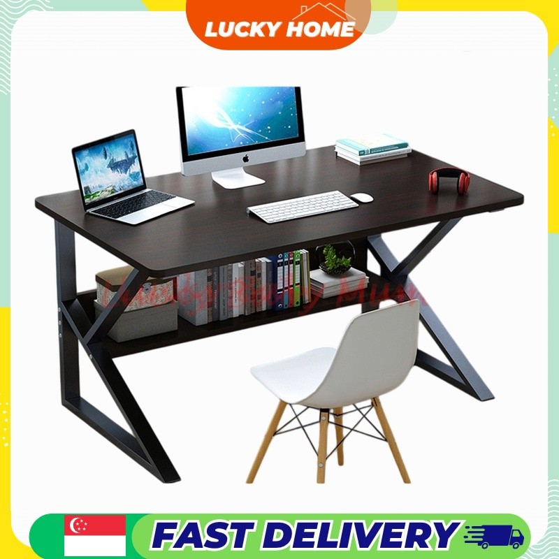K Frame Computer / Study Table/ local Stock | Shopee Singapore