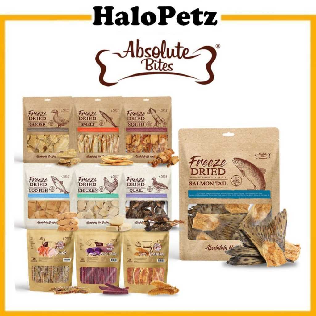 [Small Pack] Absolute Bites Cat & Dog Treats - Freezed Dried Chicken ...