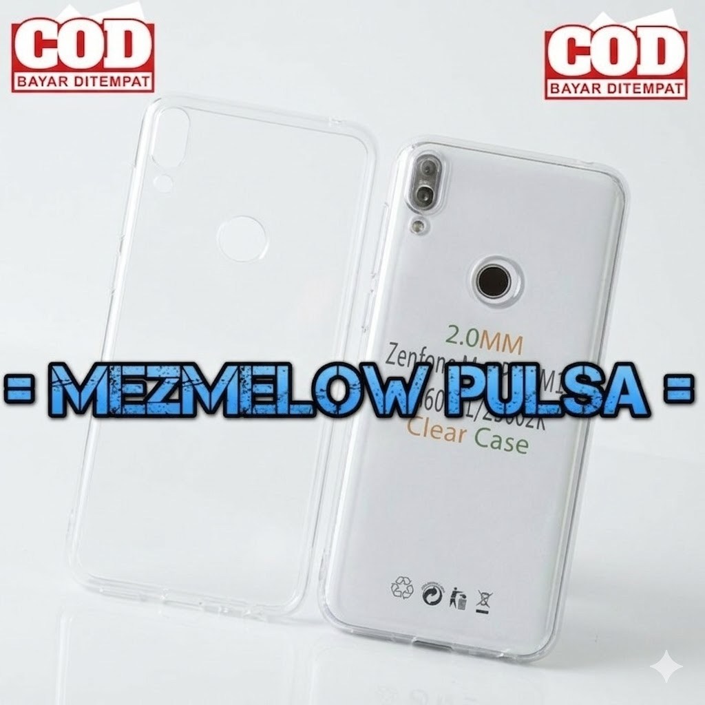 TPU Silikon Casing Softcase Transparant Case ASUS ZENFONE MAX PRO M1 ZB601KL