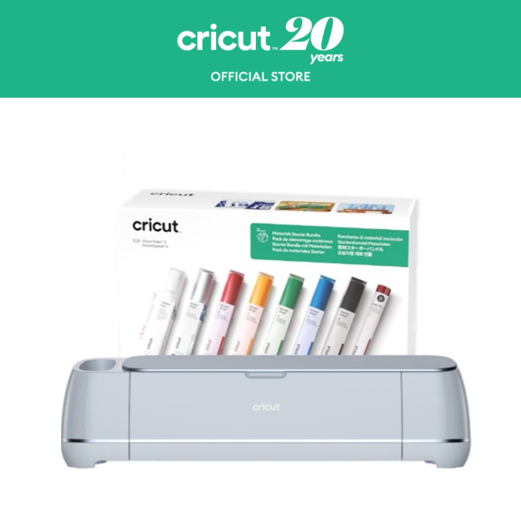 Cricut Maker 3 Smart Essential Bundle - Includes 9 Accessories
