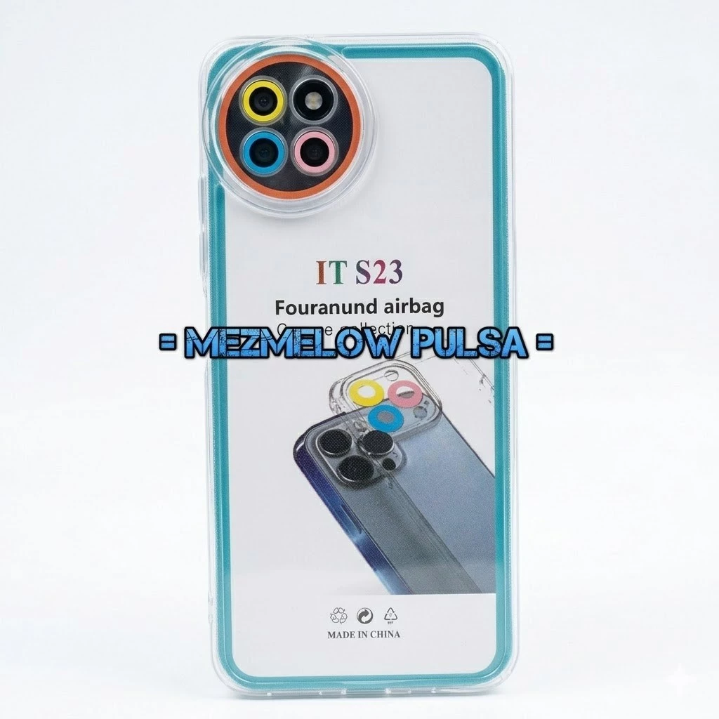 Caseng / Softcase Silikon Transparant Casing Caseng Case ITEL A70  / ITEL S23 BIASA / ITEL P55 5G - Gambar 2