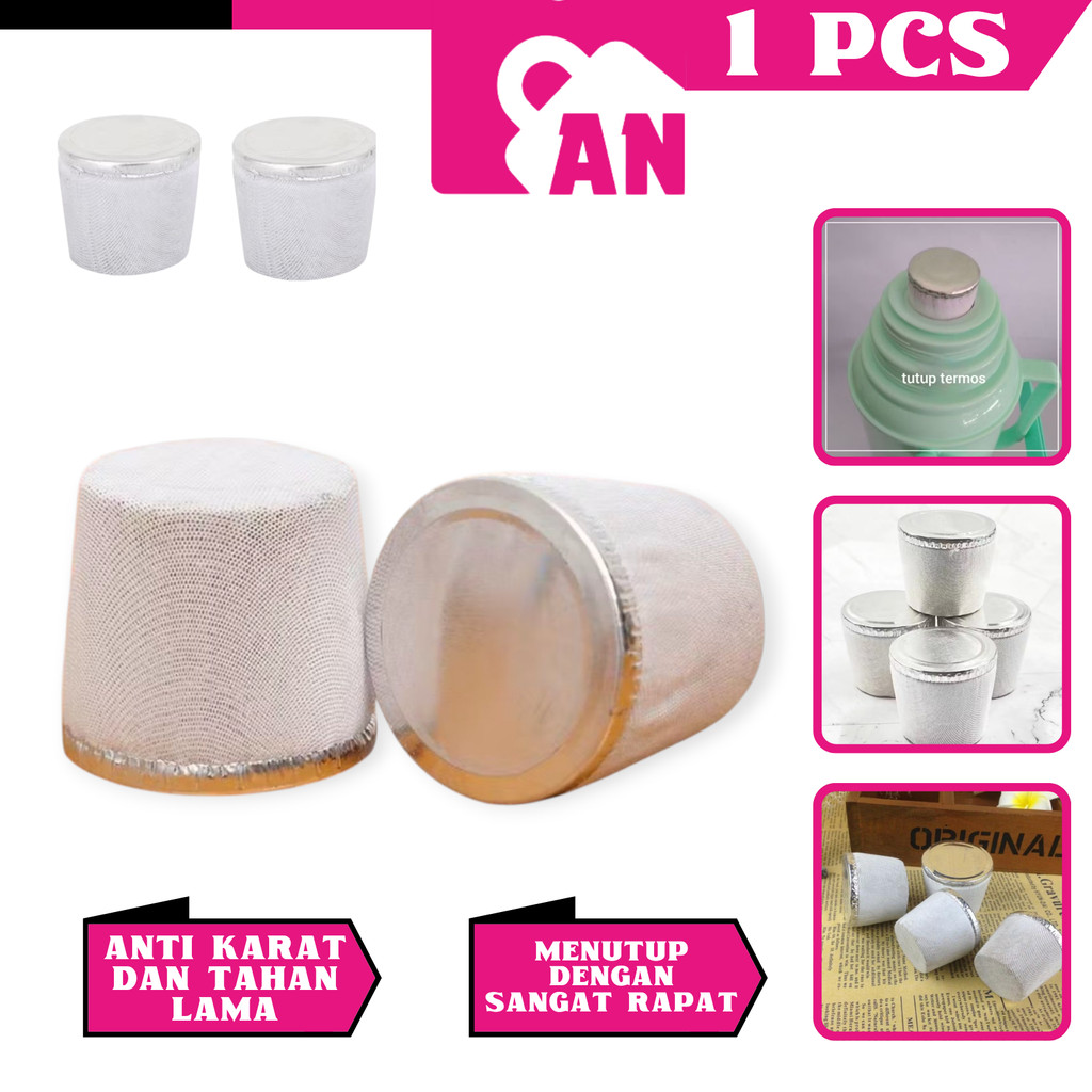 1PCS Tutup Termos Air Panas Serbaguna Perlengkapan Dapur Penutup Botol Pentol Thermos Gabus A154