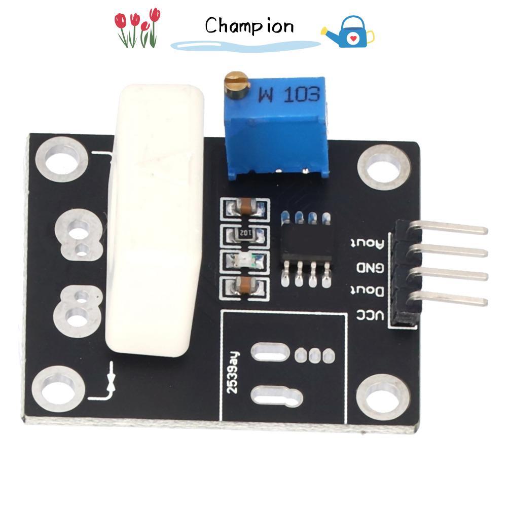 CHAMPIONO Hall Current Sensor, DC 5V Adjustable Current Detection ...