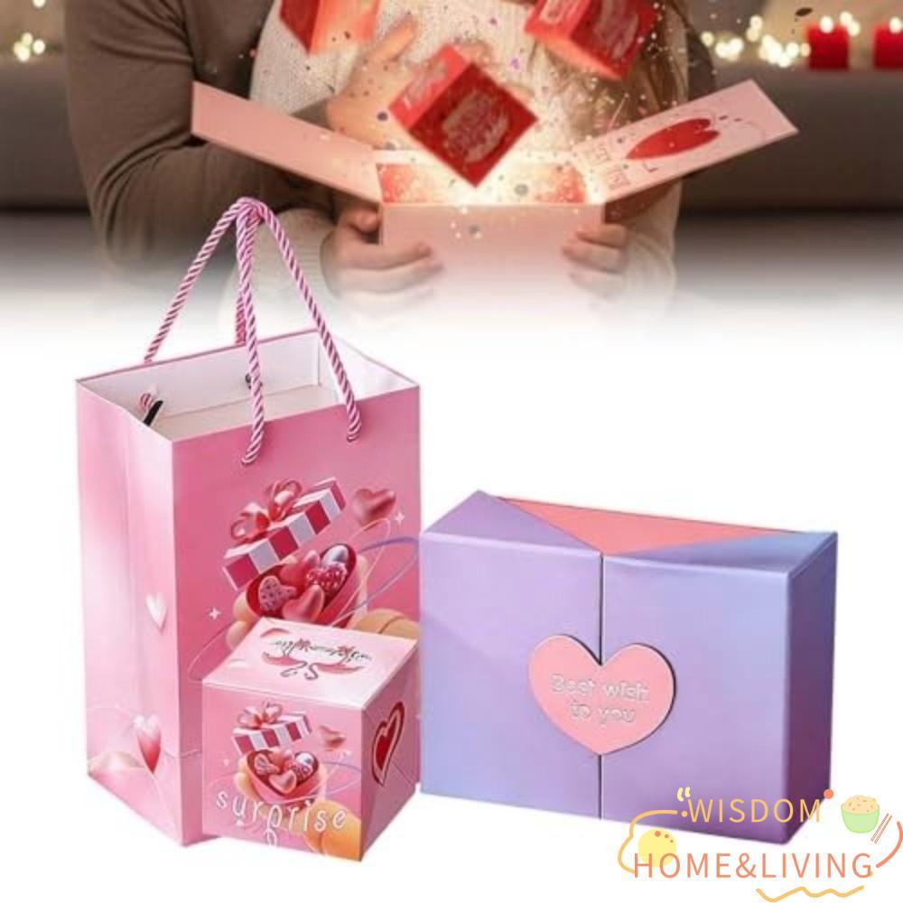 WISDOM Gift Box, Elegant Feeling Unique Unboxing Money Gift Box, Funny ...