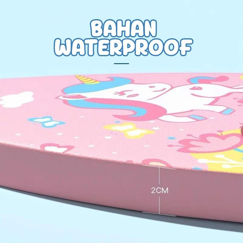 Papan Pelampung Renang Anak Unisex Bahan EVA Tebal Daya Apung Tinggi Tahan Beban 50 KG - Gambar 4