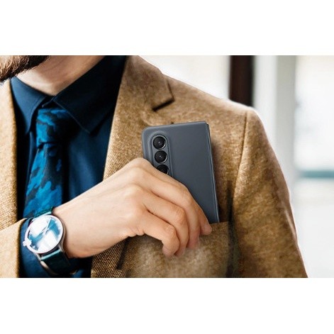 Case Original Samsung Galaxy Z Fold 4 Fold4 5G Leather Cover - Gambar 3