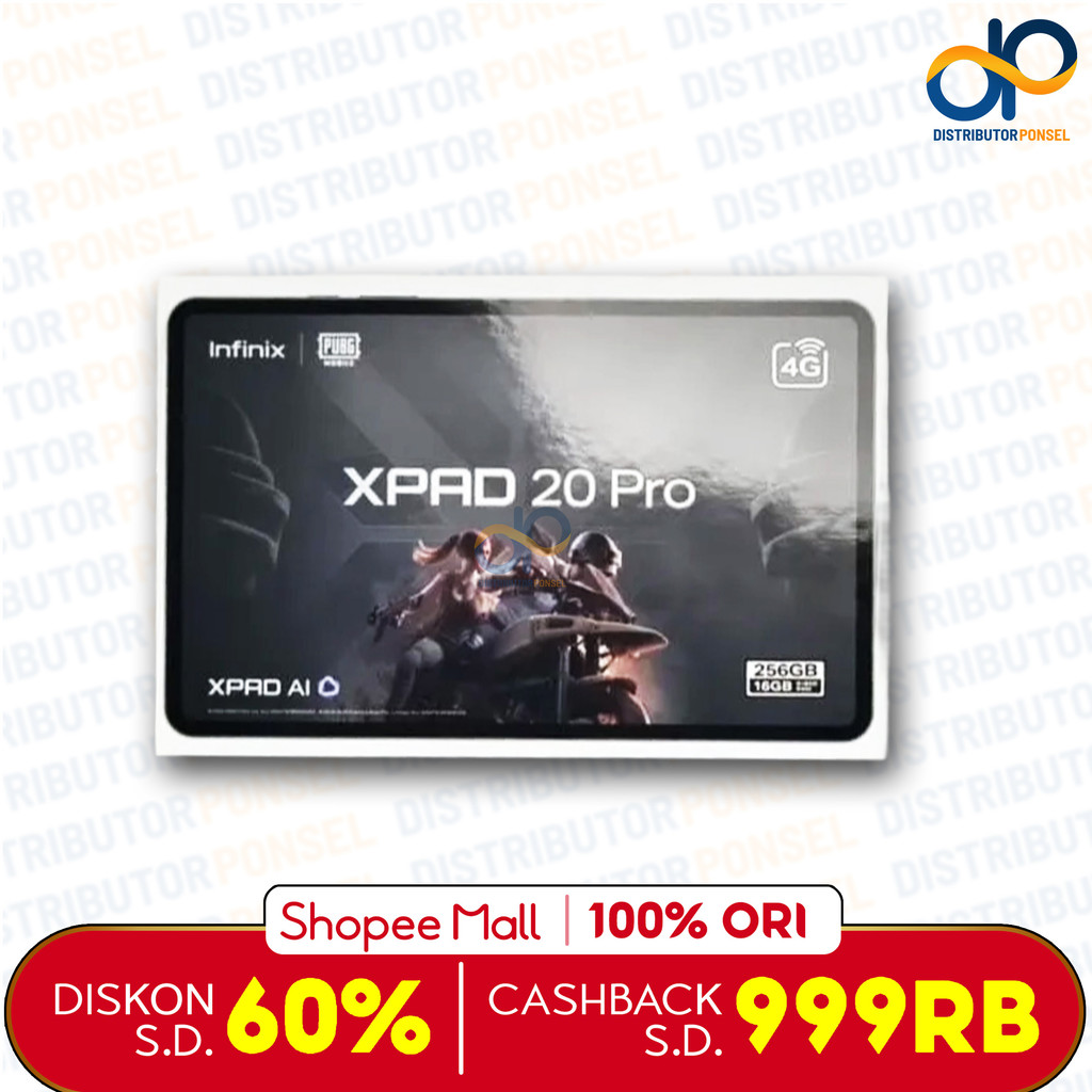 Infinix Xpad 20 Pro 8/256GB / Xpad 20 Garansi Resmi