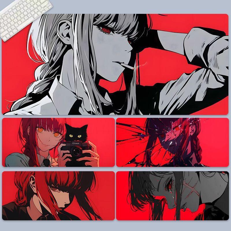 Control Devil Gaming Mat - Makima from Chainsaw Man Large Desk Pad ...