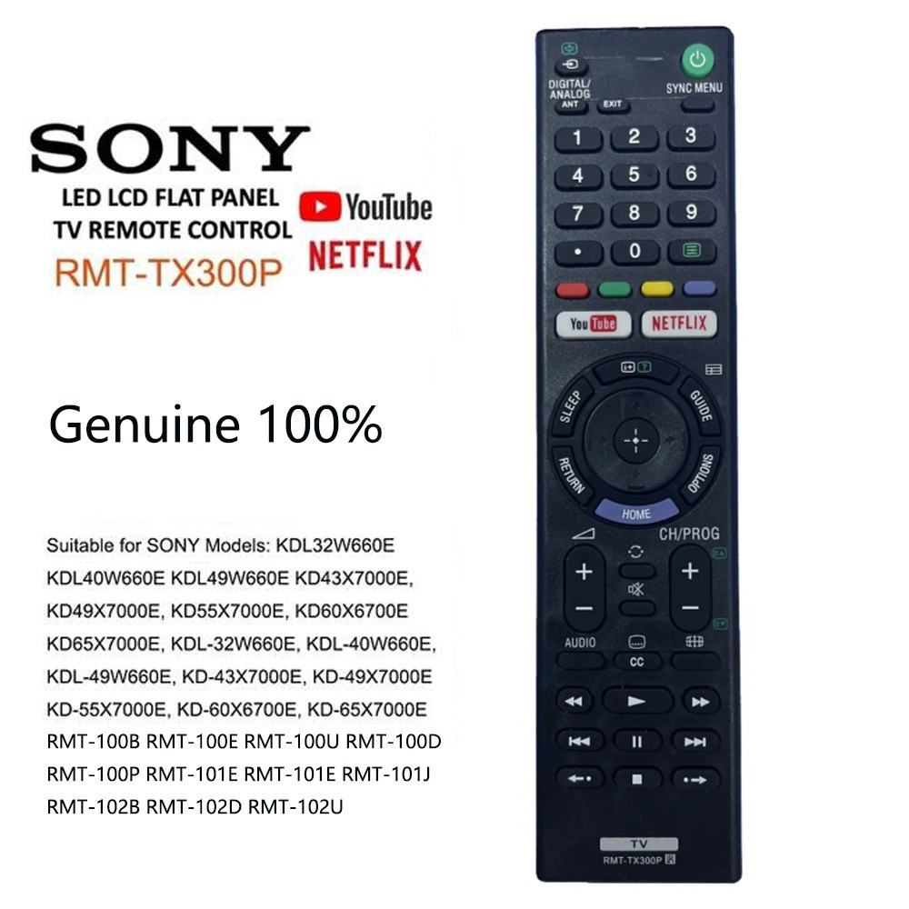 [Nilank] Genuine Remote Control Suitable for SONY LCD TV Remote Control ...