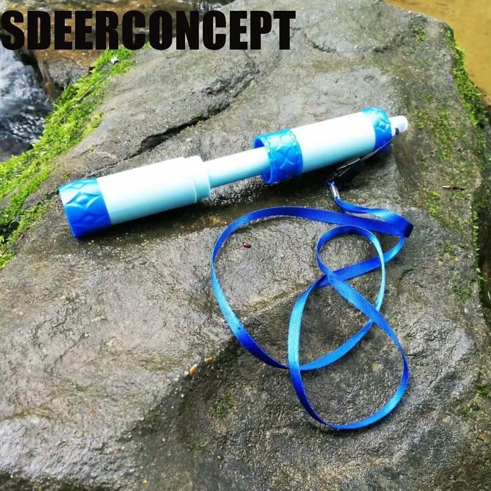 SDEERCONCEPT Mini Water Filter Straw, Mini Purifier Purification Water ...