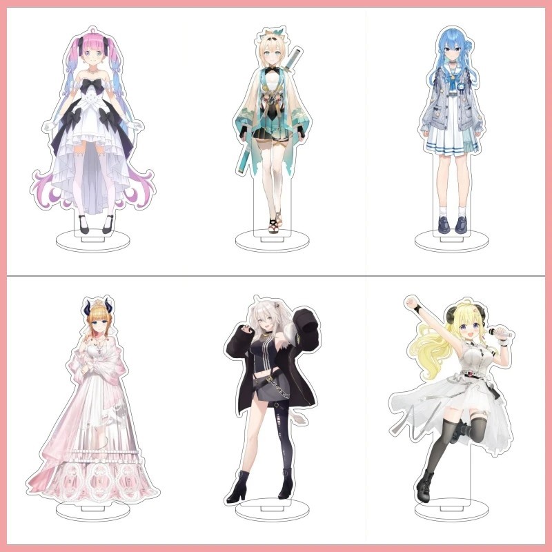 Standee Hololive mica model Anime study table decoration Gawr Gura ...