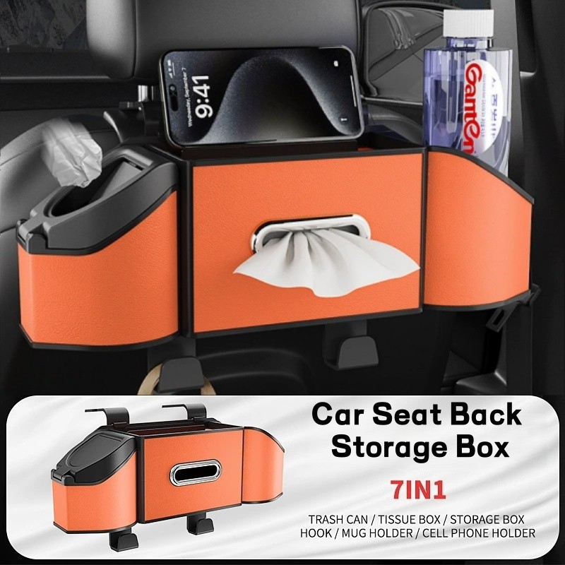Car Storage Rack Multi-Purpose Vehicle Rear Seat Storage Box For Luxeed ...