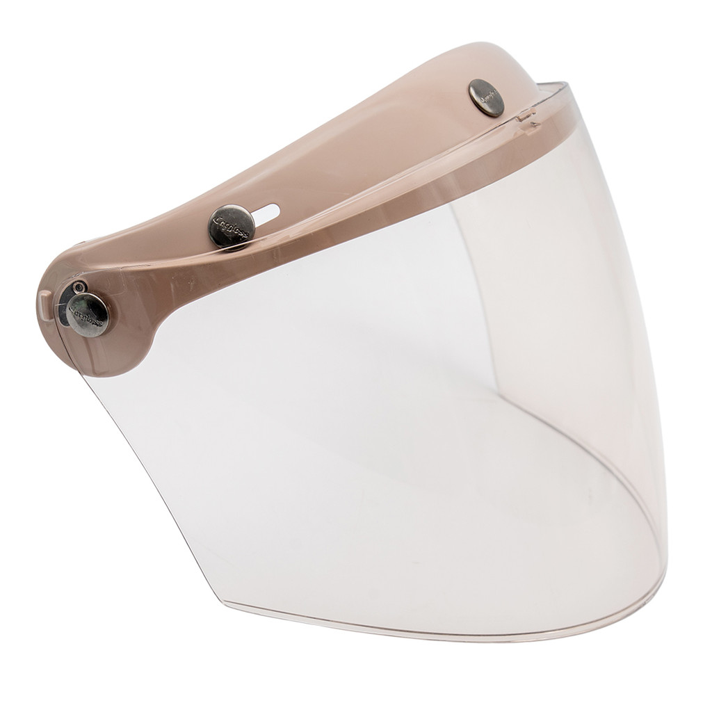 Cargloss Visor CFM - Kaca Helm Flat Mocca - Gambar 4