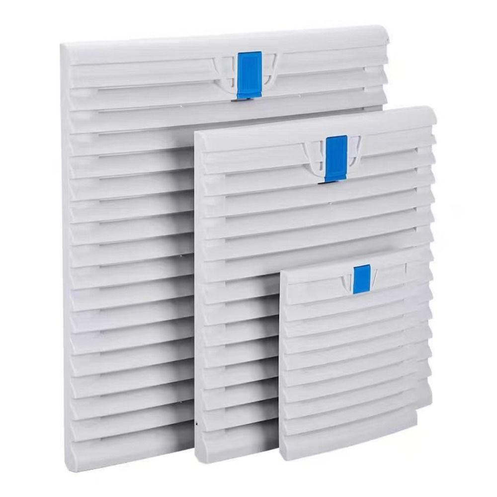 SUER Shutters Fan Grille, ABS Without Fan Cabinet Ventilation Filter ...