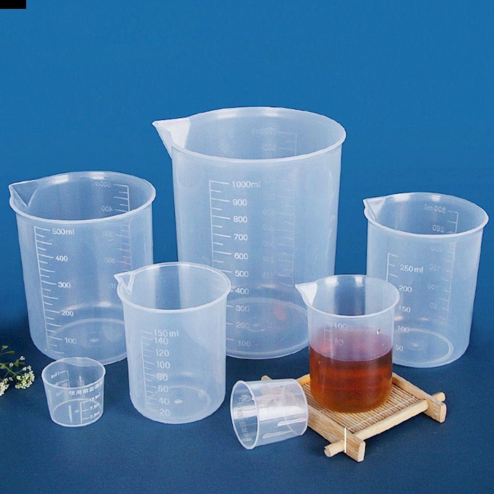 ANTIONE Graduated Cylinder Stackable for Kitchen Laboratory Test 50/100 ...