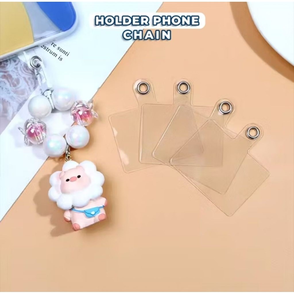 1PCS Gantungan Hp Mika Soft Aksesoris Pengait Cantolan Casing Case Ponsel Konektor Klip A112 - Gambar 3