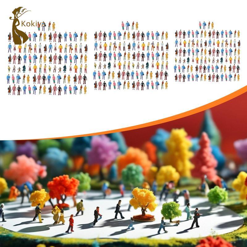 [kokiya] 100 Pieces Miniature Figures People Figurines Tiny People ...