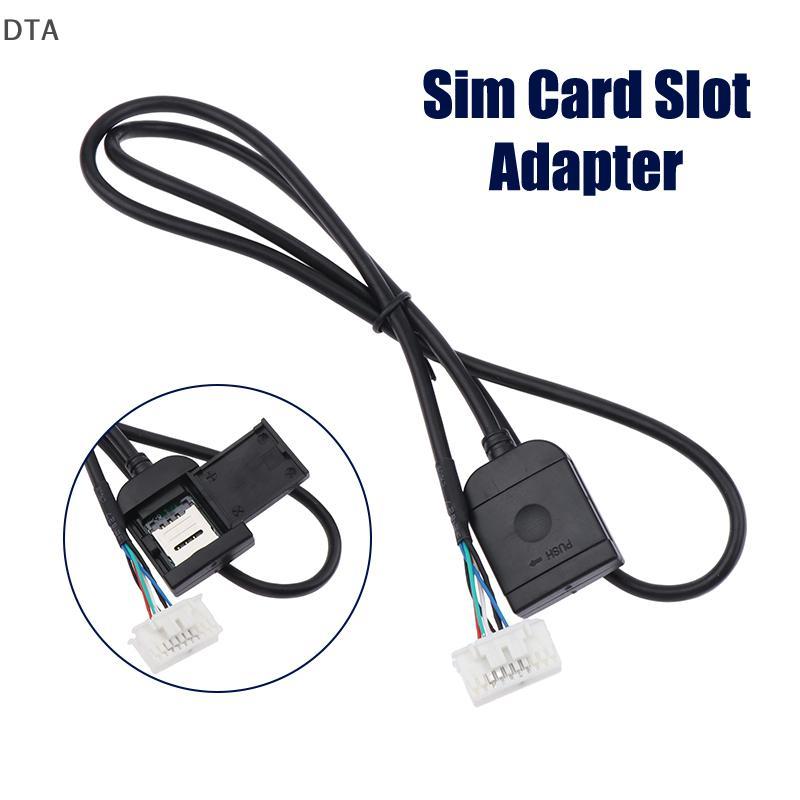DTA Sim Card Slot Adapter For Android Radio Multimedia Gps 4G 20pin ...
