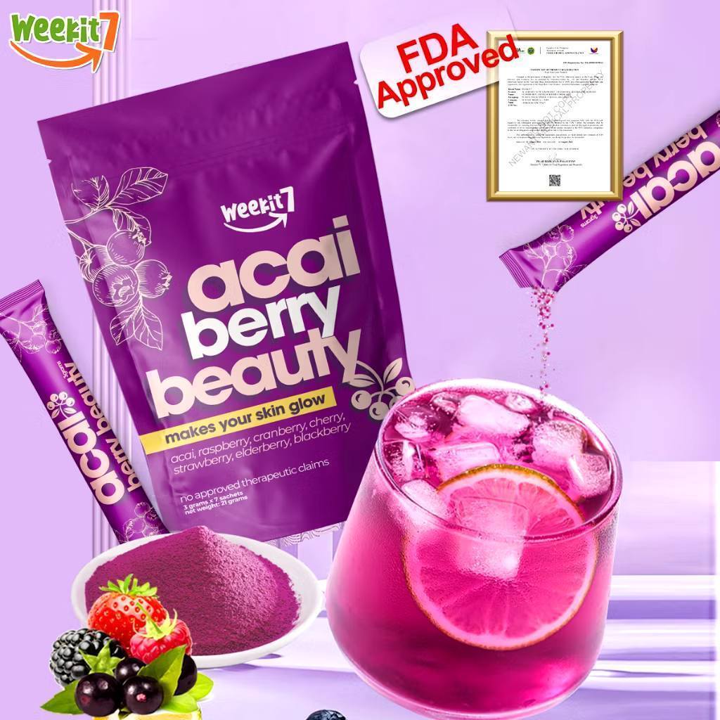 Weekit7 ACAI BERRY BEAUTY (SG READY STOCK) | Shopee Singapore