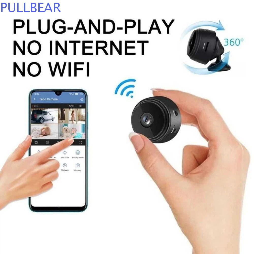 PULLBEAR Mini Camera, Micro Video Recorder Wireless Design Two-Way Talk ...
