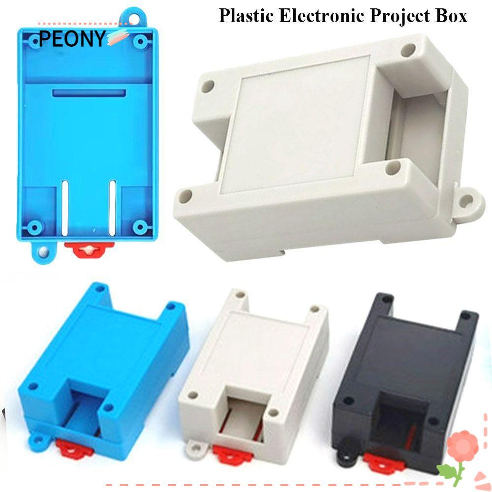 PEONYSG 1/2pcs Electronic Project Box DIY PLC Controller Housing ABS ...