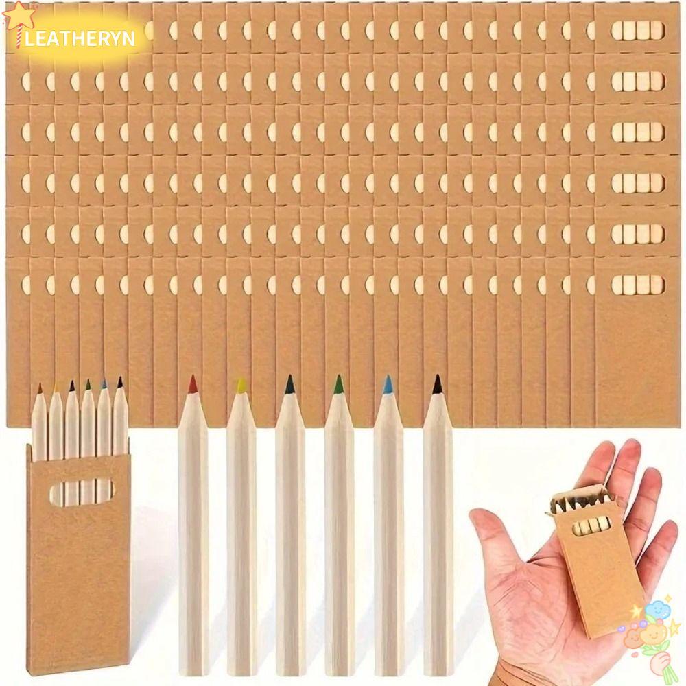 LEATHERYN Color Pencil, Drawing Stationery Writing Sketching Colored ...