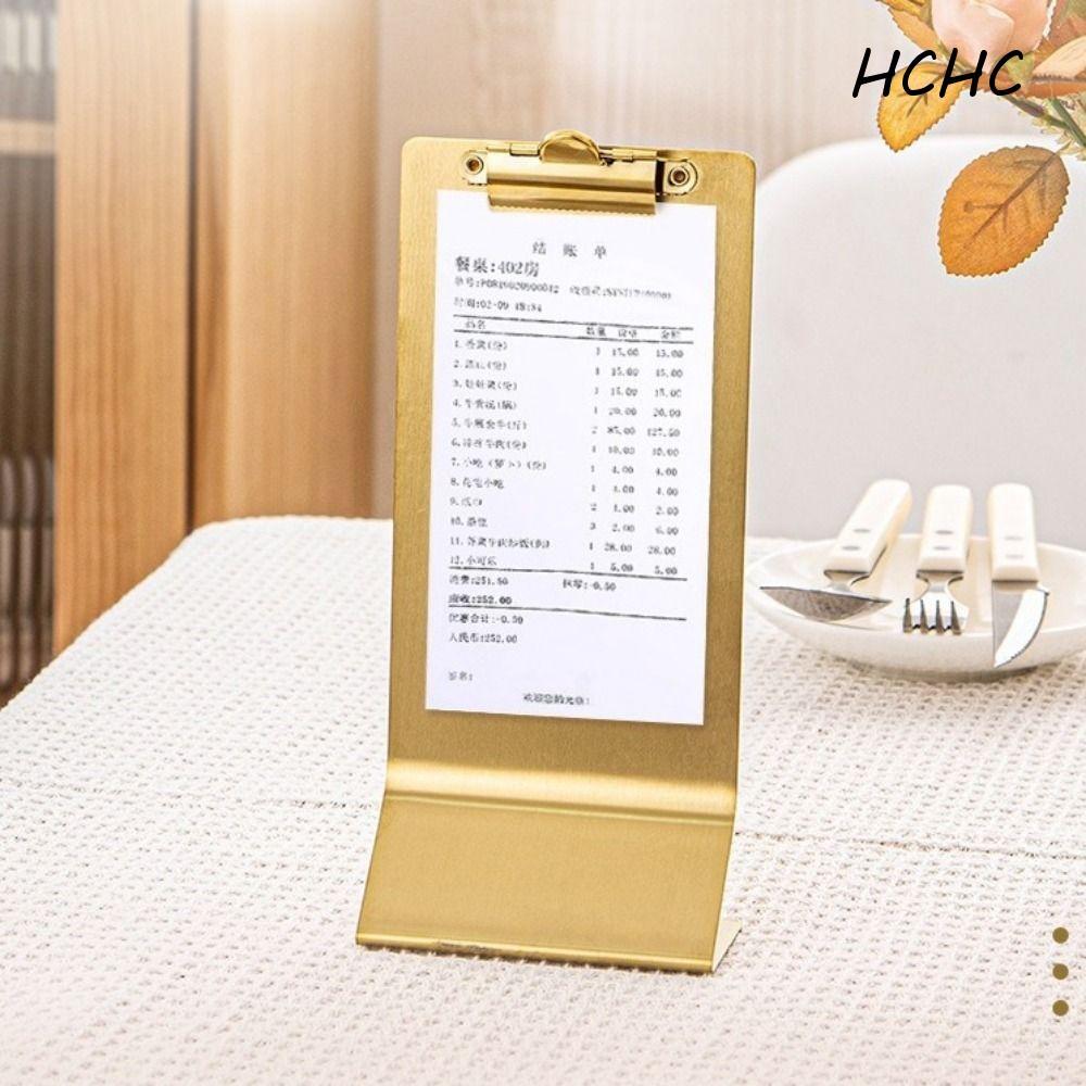 ELLSWORTH Menu Clips, Vertical Design Stainless Steel Document Typing ...