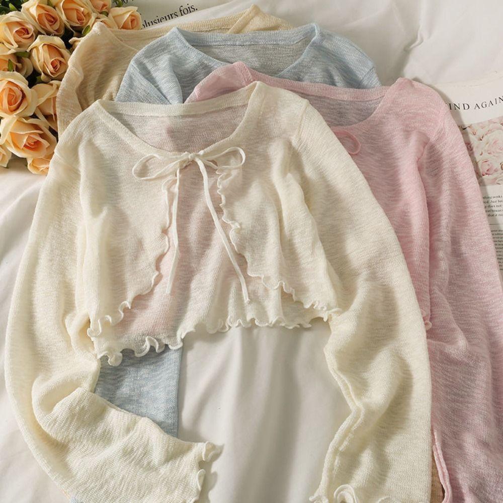 SULIN Sunscreen Cardigan, Long Sleeve Thin Sun Protected, High Quality ...